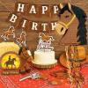 WERNNSAI Horse Piata - Brown Horse Party Decorations Hanging Cowboy Piata with Blindfold and Bat Western Cowboy Party Favors for Kids Boys Classroom Activities Game view 2