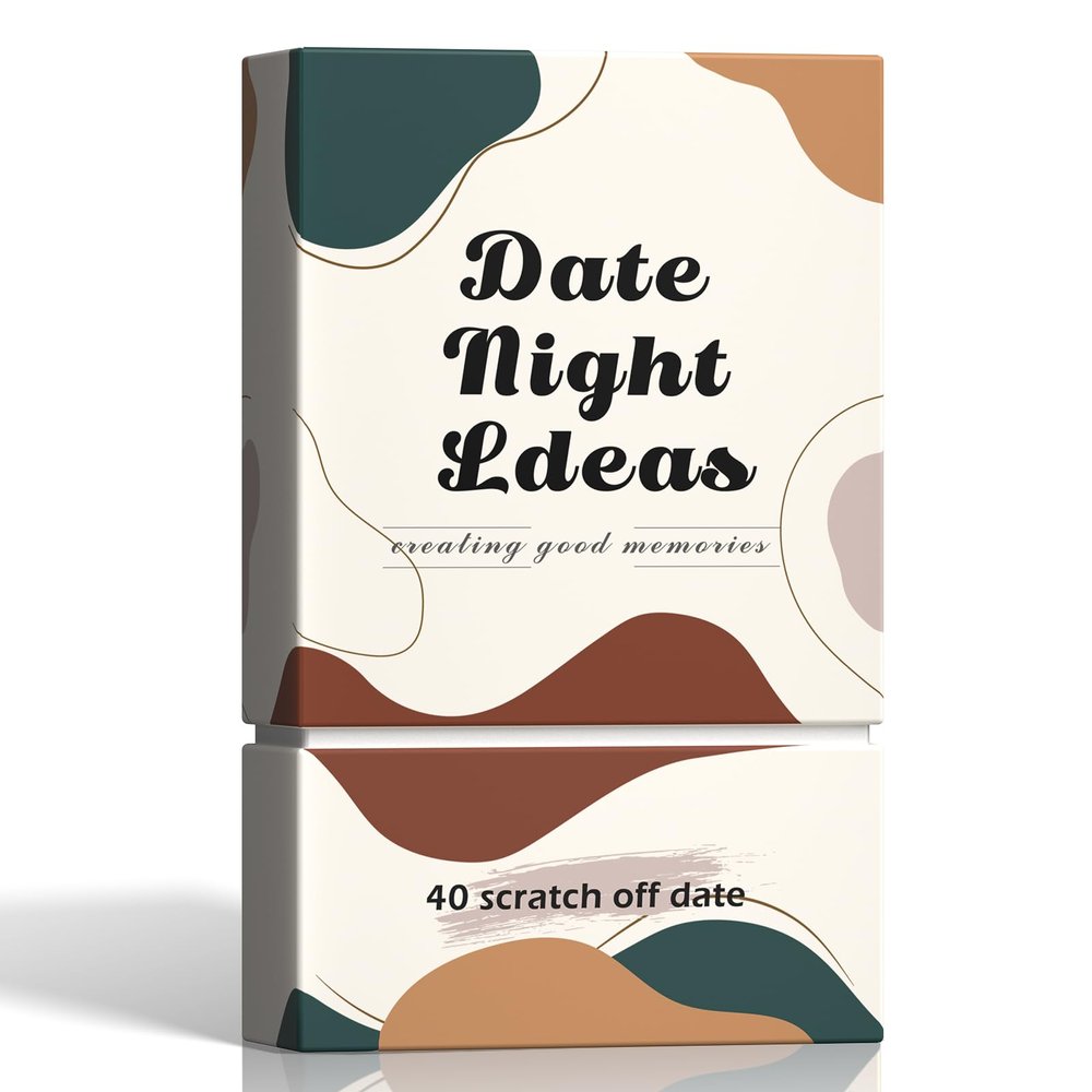 40 Scratch Off Date Night Ideas Cards, Romantic & Adventurous Engagement Couples Games Gifts, Anniversary Newlywed Wedding & Valentines Day Gifts for Him, Her, Boyfriend, Girlfriend, Husband or Wife