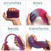 Morf Fidget Sensory Spring Berry  3D Slug Spring Toy for Kids, Teens, and Adults - Stretchy, Quiet, Stress and Anxiety Relief, Focus - for Play, School, Work Gifts, Great for Classroom, Office view 3