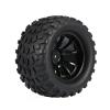130MM 1/10 RC Monster Truck Buggy Tire Tyre Wheel Foam Inserts 12mm Hex for Redcat HSP HPI for Tamiya view 4
