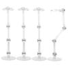 ibasenice 4pcs Action Figure Stand Display Holder for Articulated Figures Break Resistance Stable Structure view 1
