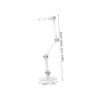 ibasenice 4pcs Action Figure Stand Display Holder for Articulated Figures Break Resistance Stable Structure view 2