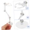 ibasenice 4pcs Action Figure Stand Display Holder for Articulated Figures Break Resistance Stable Structure view 3