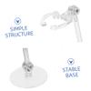 ibasenice 4pcs Action Figure Stand Display Holder for Articulated Figures Break Resistance Stable Structure view 4