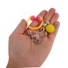 1set Miniature Dollhouse Fitness Equipment Realistic Dumbbells Kettlebells for Landscaping Decor Stylish Gym Model for Dollhouse Sports Scene view 3