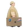 Wind Up Toy, Wind Up Walking Traveler Toy Nostalgic Retro Clockwork Toy Adult Collection Tinplate Wind Up Toy Home Bar Decoration view 2