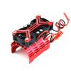 540 550 3650 3660 3670 Motor Heat Sink Cooling Fan 36mm Motor for 1/8 1/10 RC Car Axial SCX10 TRX4 Tamiya(Green) view 3