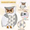 WERNNSAI Night Owl Piata - Owl Wicked Pinata Hanging Woodland Forest Party Decorations for Kids Birthday Animal Shower Party Game Favor, with Blindfold and Bat view 4