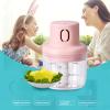 100ML/250ML Electric Baby Food Processor, Baby Food Maker, Food Chopper Household Blenders for Garlic Veggies, Dicing, Mincing, Puree, Wireless Portable Grinder, Baby Food Mills (250ML) view 3