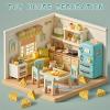 140Pcs Fake Cheese, Miniature Resin Play Food for Dollhouse Decor and Tiny Things to Hide view 2