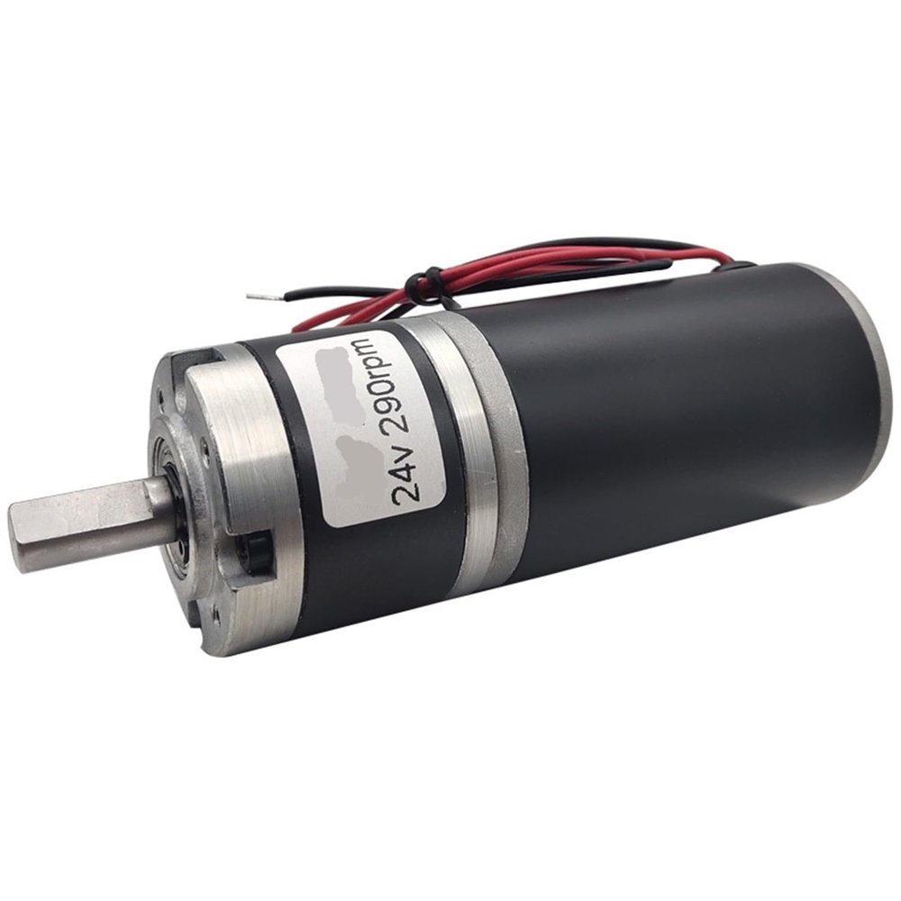 12V 24V DC Planetary Gear Motor 10-1538RPM with High Torque Low Noise Long Life Reversible Adjustable Speed Geared Motor(24v 1346rpm 1.8kg.cm)