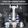 BEUDUOQI 6V Electric Go Kart for Kids Boys Girls, Foldable Go Kart with Reversing Model & Adjustable Seat, Ride On Racing Kart with Music, Lights, Horn Kids Electric Vehicles,Yellow,Lengthen view 3