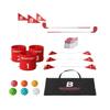 bucketgolf Original Game 3 Hole Travel Set with Clubs - #1 New Backyard Golf Game for The Yard and All Ages Adults and Kids. Beach, Park, School. (1 Right + 1 Left Club) view 1