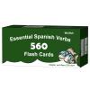 500+ Spanish Verbs Learning Flash Cards Flashcards for Beginners & Adult & Children 12+ (60 Essential Spanish Verbs + 60 Test Cards + 440 Basic) Tense Conjugation view 1