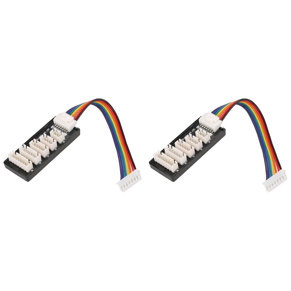 2PCS JST XH 2S-6S 3S Balance Charger Extend Expansion Board Adapter Converter for RC Vehicles Battery Charging