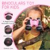 Bug Catcher for Kids Explorer Kit Kids Bug Catching Kit, Bug Catcher Kit for Kid with Binoculars, Magnifying Glass, Butterfly Kit for Girls Aged 3+(Pink) view 3