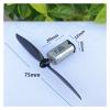 WLBQZESEG DC 3V 4.2V N30 Carbon Brush Electronic Starter 40000RPM High Speed Engine for RC Quadcopter Glider MAYAIYIN(2PCS Propeller) view 3