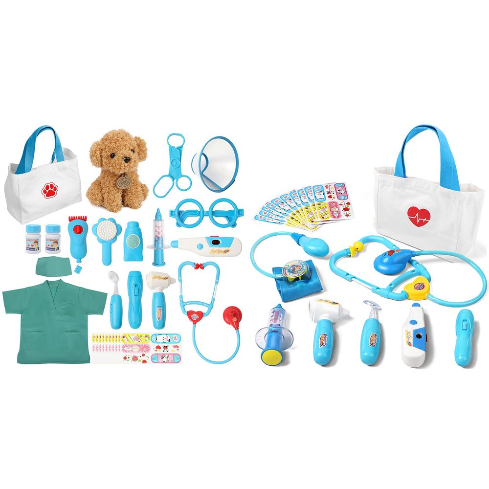 Liberry Toys for 2 3 4 5 6 Year Old Boys & Girls Christmas Birthday Gift Doctor Kit for Toddlers and Kids Doctor Bag Pretend Play Toys