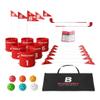bucketgolf Game 6 Hole Bundle with Clubs - The Best Backyard Golf Game for All Ages and Levels Adults, Kids, Families, Schools, Yards, Parks, Beaches, Vacation. (2 Clubs (1RH + 1 LH)) view 1
