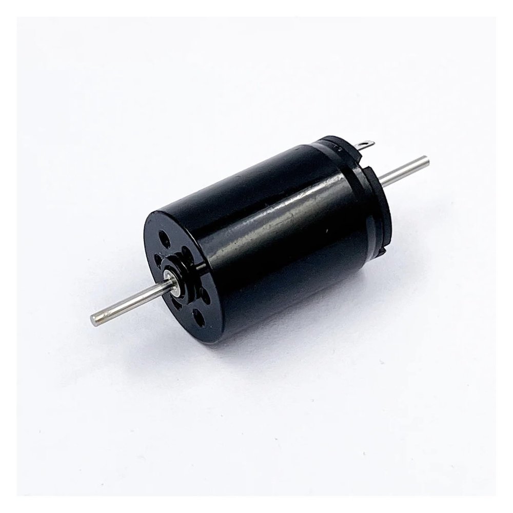 FHVQRCUNS 1725 Electronic Starter 17mm*25mm Double Shaft Coreless DC Electronic Starter 12V 12000RPM High RPM Engine