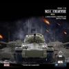 Ssccgym Remote Control Light Tank M24 Chaffee Tank 1/16 War RC Military Vehicle Simulation Smoke Barrel Telescoping NO-Shooting Sound Effect Collection Model 34CM (3.0 Mainboard) view 2