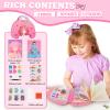 3 in 1 Princess Art Craft Kits, DIY Dress Up Game Set with Diamond Art, Dress Up Sticker Books, Paper Makeup Activity Art Craft Kits for Girls Ages 4 5 6 7 8 9+ Year Old, Ideal Birthday Gift (Style 1) view 2