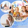 Bememo 25 Pcs Little Jesus Figures Original Design Jesus Love You Mini Rubber Toys to Hide and Seek Christmas Religious Party Favors Sunday School Baptism Gifts(Colorful) view 3
