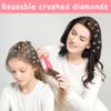 Hair Gem Stamper Kit for Girls, Bling Hair Jewels with Sparkling Diamonds, Fun Hair Styling Tool & Creative Play Toy, Birthday Gift for Kids Ages 4-12 view 4