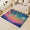 Xyzdorv Kids Star Rug 5x7 for Girls Bedroom - Night Sky Room Decor Large Area Rugs, Galaxy Carpet for Nursery Playroom Classroom, Soft Non Slip Washable Floor Rug view 2