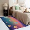 Xyzdorv Kids Star Rug 5x7 for Girls Bedroom - Night Sky Room Decor Large Area Rugs, Galaxy Carpet for Nursery Playroom Classroom, Soft Non Slip Washable Floor Rug view 3