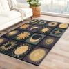 Xyzdorv Kids Sun and Moon Rug 6x9 for Childrens Bedroom - Celestial Room Decor Large Area Rugs, Mystical Zodiac Carpet for Nursery Playroom Classroom, Soft Non Slip Washable Floor Rug view 1