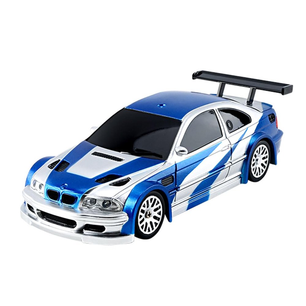 Actualia 1/43 Scale Mini RC Drift Car, 2.4G Full Proportional Electric 4WD RC Racing Car Remote Control High-Speed Sports Car Christmas for Boys Adults (RTR Version)