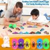 12 Pack Prefilled Easter Eggs with Toys, Cars Fidget Spinner Toys Easter Basket Egg Hunt Stuffers, Pre Filled Easter Eggs Fillers for Kids Gifts Party Favors, Goodie Bag Stuffer, Easter Prizes view 3