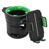2 in 1 Cup Holder for Pram, Universal Stroller Cup Holder, Drink Coffee Cup Holder with Phone Holder Organizer for Stroller, Pushchair, Buggy, Bike (Green) view 4
