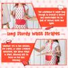 R HORSE Kid Apron and Chef Hat Set - 2Pcs Strawberry Adjustable Children Kitchen Toddler Apron for Girls, Role Play Chef Toy Cooking Baking Painting and Training Kits Kid Funny Cooking Birthday Gift view 4