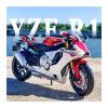 ATXTLWL 1:12 Die Casting Children's Motorcycle for:Yamaha YZF-R1 Alloy Slide Gift Collection(B) view 2
