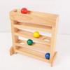 JunZheHub Wooden Ball Ramp with 4 Mini Balls for Toddlers view 2