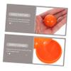 DECHOUS 50pcs Lottery Small Balls Openable Raffle Balls Party Supplies Plastic Reusable for Annual Meeting view 3