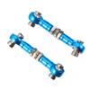 NAMOARLY 2pcs Adjustable Servo Link Tie Rod for Rc Car Steering Compatible Lightweight and Environmental Material for Enhanced Performance view 1