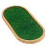 TOPPERFUN 5pcs Collections Display Grass Base Figures Holder Doll Storage Stand Home Decor Stylish view 3
