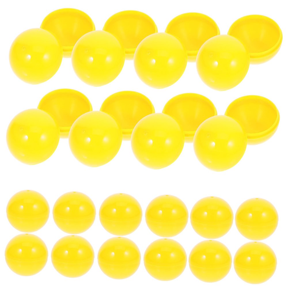 DECHOUS 50pcs Balls Openable Game Balls for Party PVC Entertainment Bright Colors