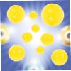 DECHOUS 50pcs Balls Openable Game Balls for Party PVC Entertainment Bright Colors view 4
