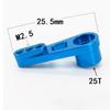 25T Servo Arm Horn Servo Pull Rod for WLtoys A959 A959-B A949 A969 A979 RC Car Upgrade Parts Accessories,Blue view 4
