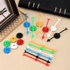 12pcs Game Spinners, 3.94 Inch Plastic Arrow Game Spinners, 6 Colors Table Top Board Game Spinner, Magnetic Twister Spinning Replacement for Classroom Whiteboard Activities DIY Projects view 3