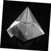 BIUDECO 1pc Pyramid Photo Prism Science Experiment Physics Home Decor Desk Ornament Optical Instrument Rainbow Effect view 4