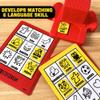 1step2dream Spanish Bingo Game for Kids: Enhancing Learning with Spanish Sight Word Matching Games - Ideal for Classroom & Family | Fun Sightwords Game view 3