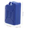 Totority Mini Simulation Fuel Tank for Rc Crawler Car Easy to Install Plastic Oil Can Decor Accessory with Authentic Look for Customizing Your Model view 2