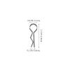 TOPPERFUN Rc Car Body Clip Pins for Scale Models Easy to Install R-pins for Secure Shell Replacement Compatible Gas Electric Rc Cars view 2