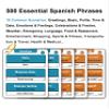 500 Common Spanish Phrases Flash Cards view 2