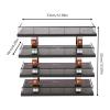 4-Tiers Model Car Display Case, 1/64 Scale Hot Diecast Wheels Display Case Toy Car Storage, Small Parking Garage Diorama Children's Birthday Presents view 2